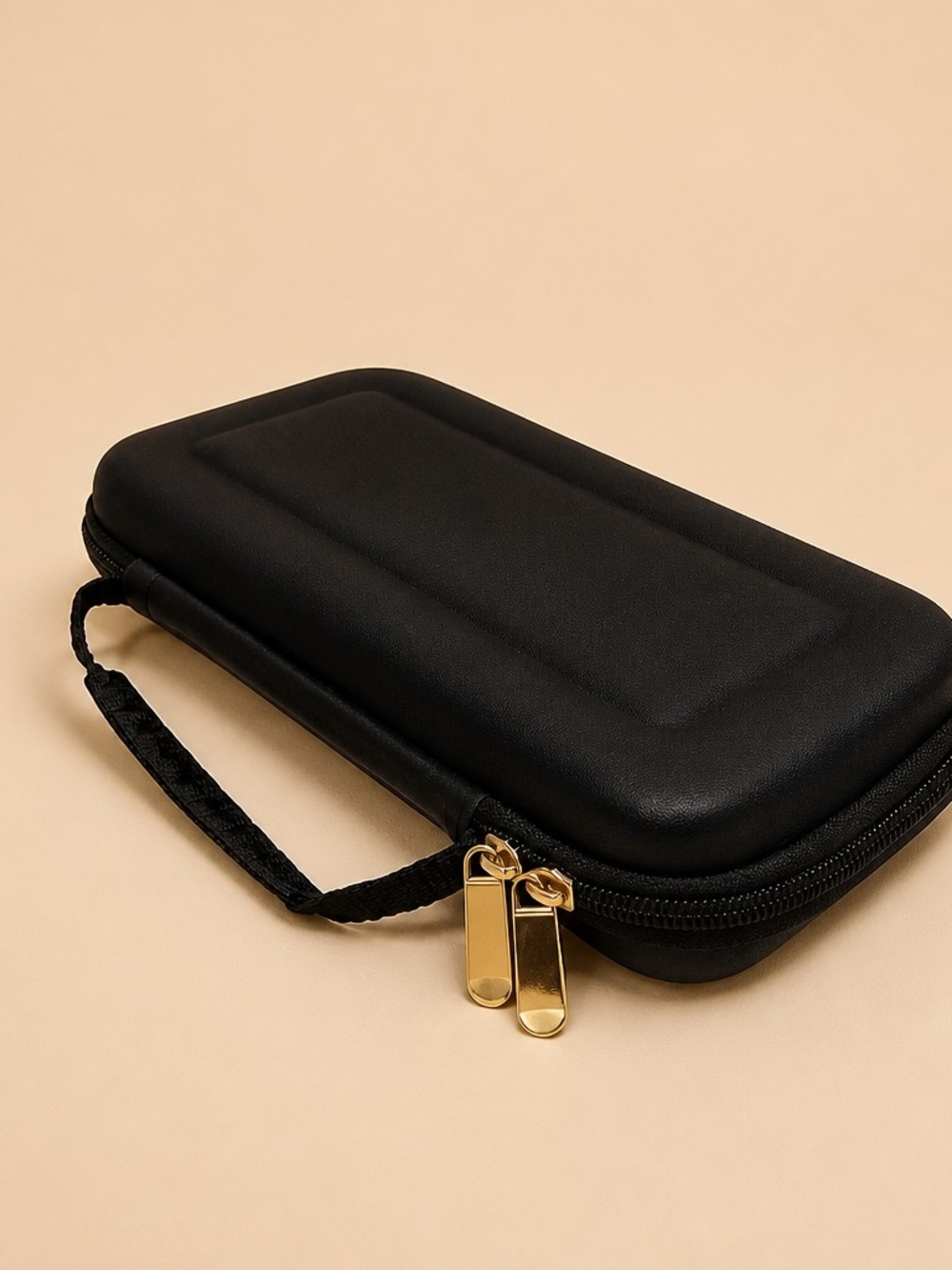 Nintendo Switch & OLED Carrying Case Soft Shell Black With Microfiber Interior